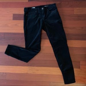 GAP black corduroy jeans
